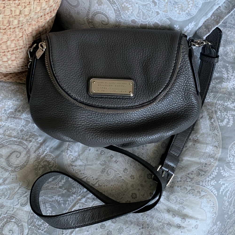 Marc by Marc Jacobs Mini Natasha in Faxed Aluminum